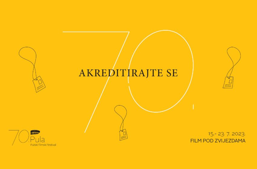 Akreditirajte se za 70. Pulu