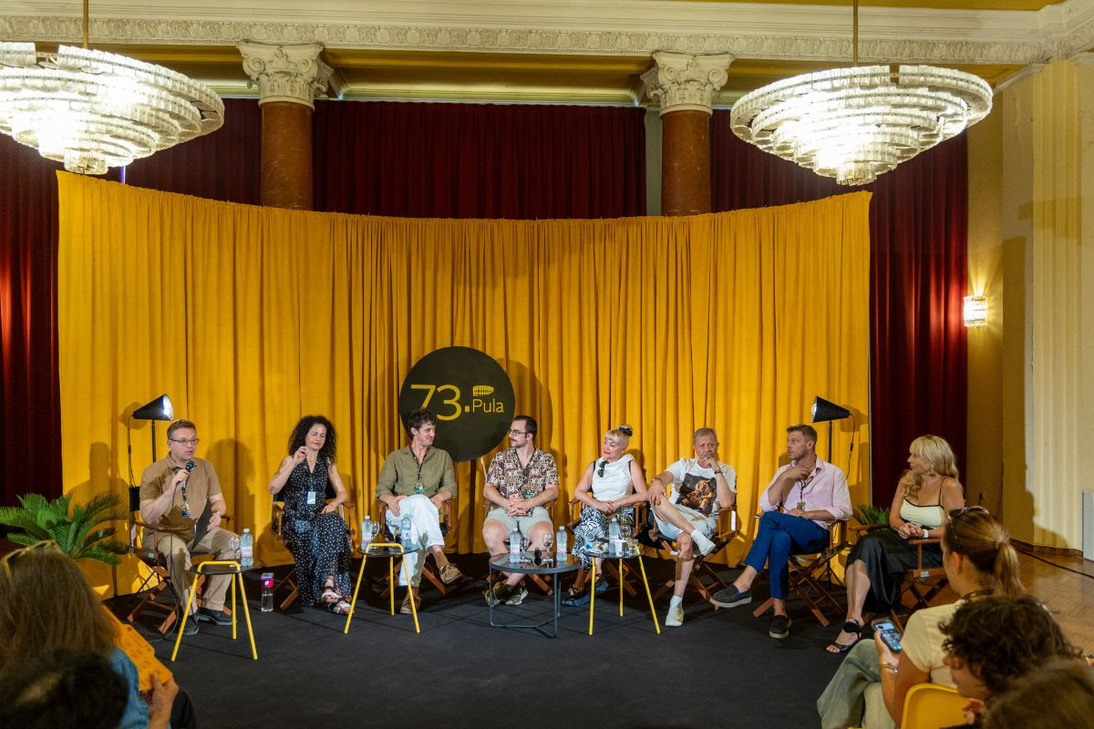 Razgovor s ekipom filma "Lijepa večer, lijep dan"